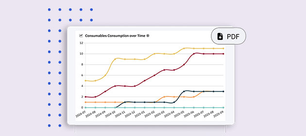 Lebensdauer von Verbrauchsmaterialien