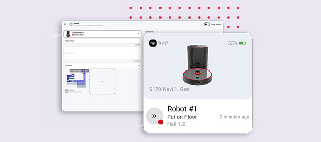Tickets für blockierte Roboter